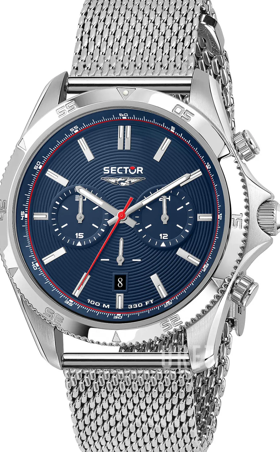 650 Blå/Stål Ø45 mm