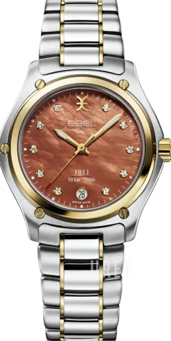 1911 Brun/18 karat gult guld Ø34 mm