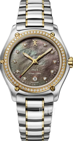 1911 Grå/18 karat gult guld Ø30 mm