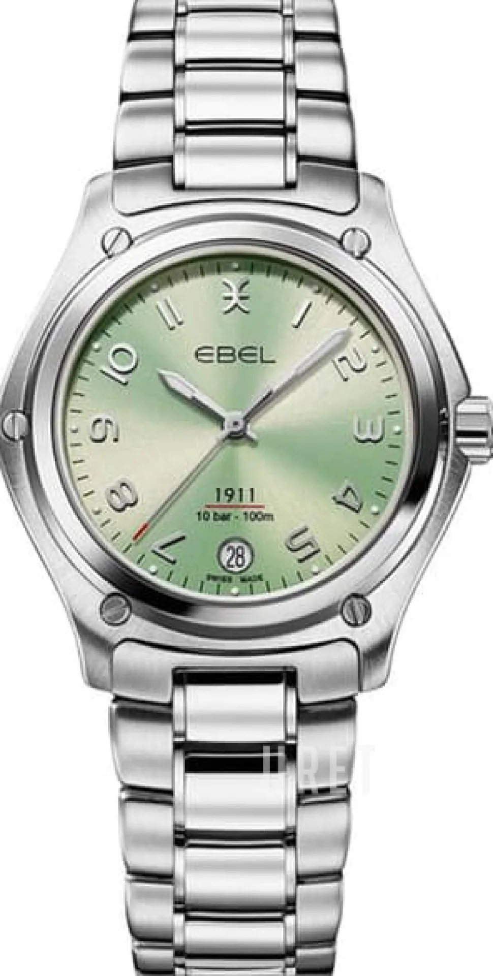 1911 Grön/Stål Ø34 mm