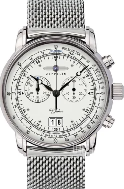 100 Jahre Beige/Stål Ø43 mm