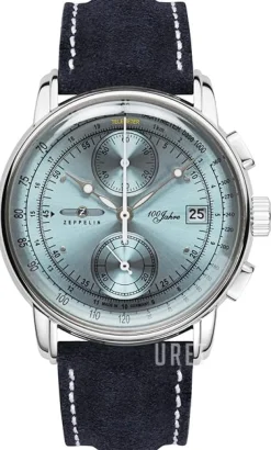 100 Jahre Blå/Läder Ø42 mm