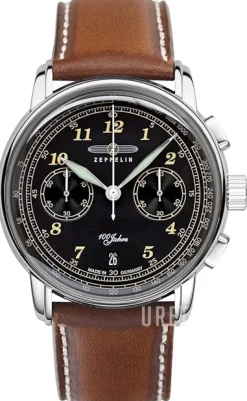 100 Jahre Svart/Läder Ø43 mm