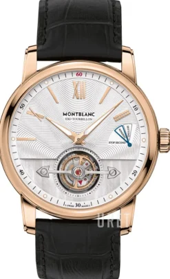 4810 Silverfärgad/Läder Ø42 mm