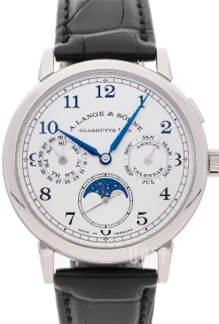 1815 Silverfärgad/Läder Ø40 mm