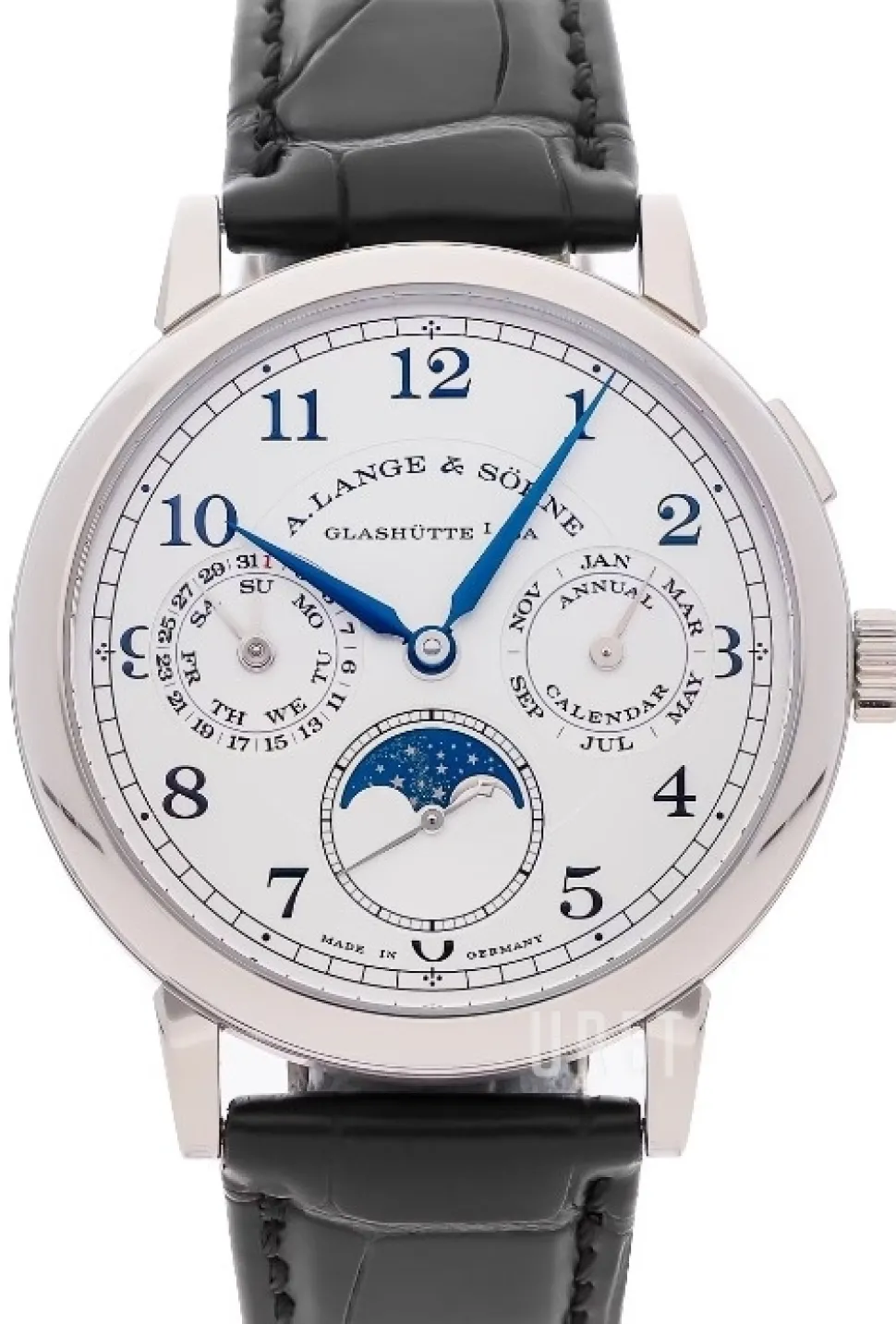 1815 Silverfärgad/Läder Ø40 mm