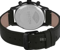 660 Svart/Läder Ø43 mm