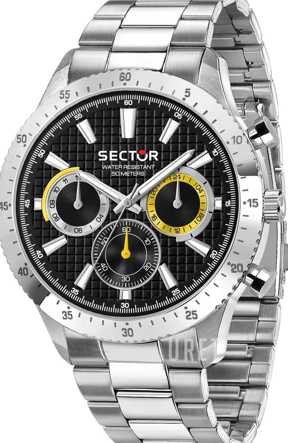 270 Svart/Stål Ø45 mm