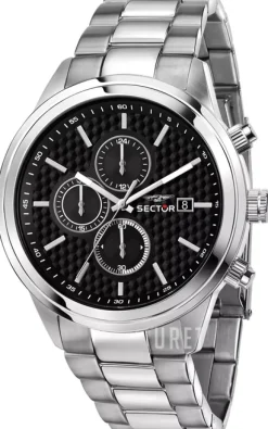 670 Svart/Stål Ø45 mm