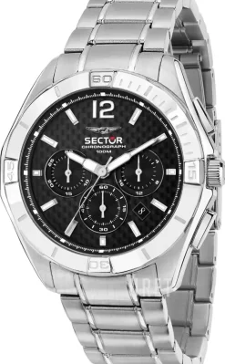 790 Svart/Stål Ø42 mm