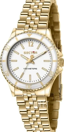 230 Vit/Guldtonat stål Ø32 mm