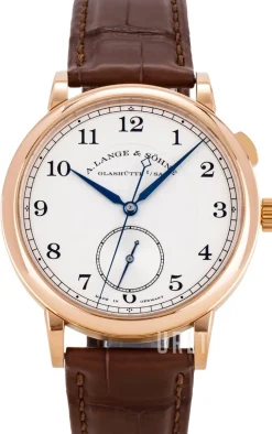 1815 Vit/Läder Ø40 mm