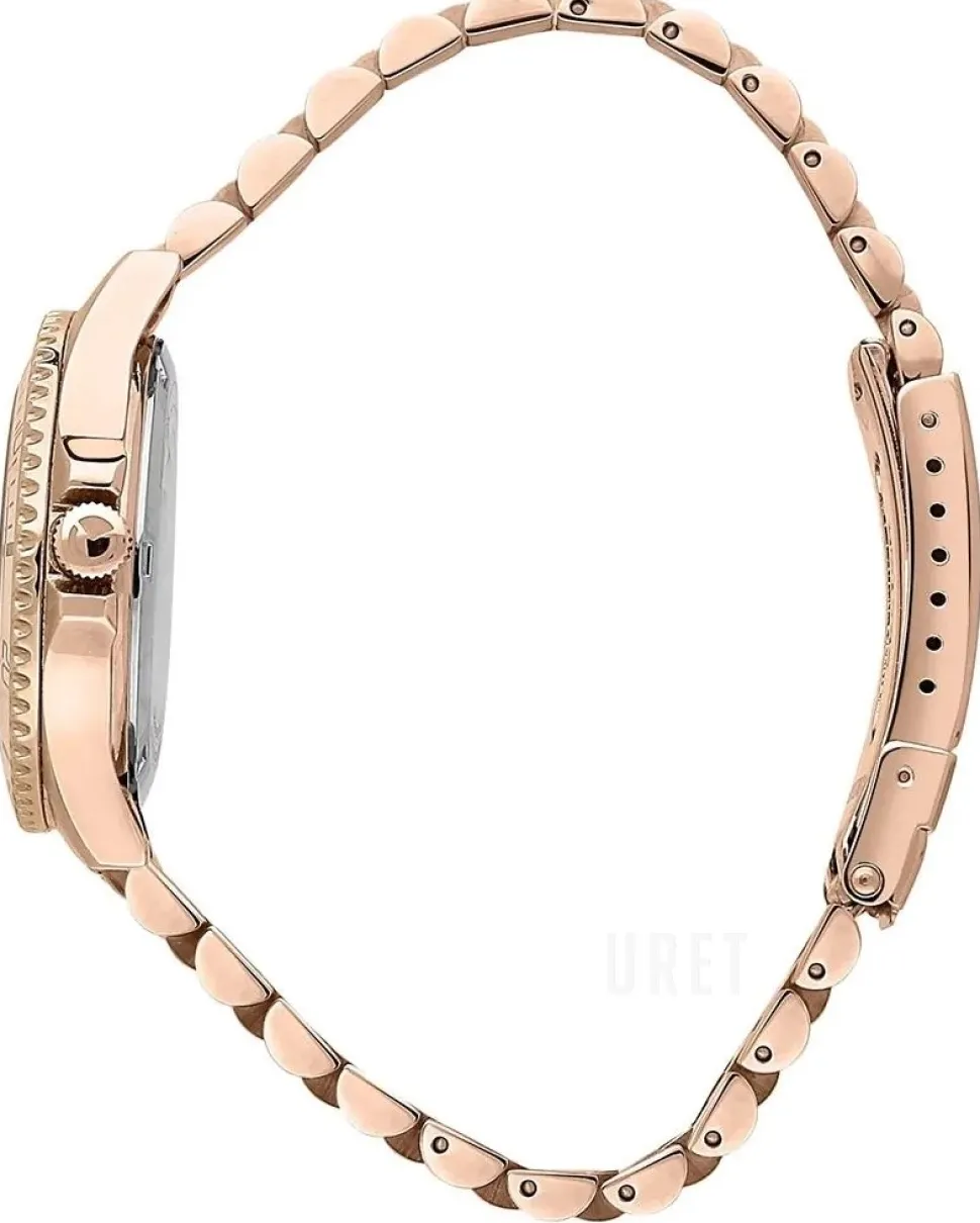 230 Vit/Roséguldstonat stål Ø35 mm