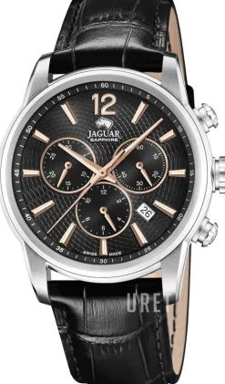 Acamar Svart/Läder Ø42 mm