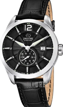 Acamar Svart/Läder Ø43 mm