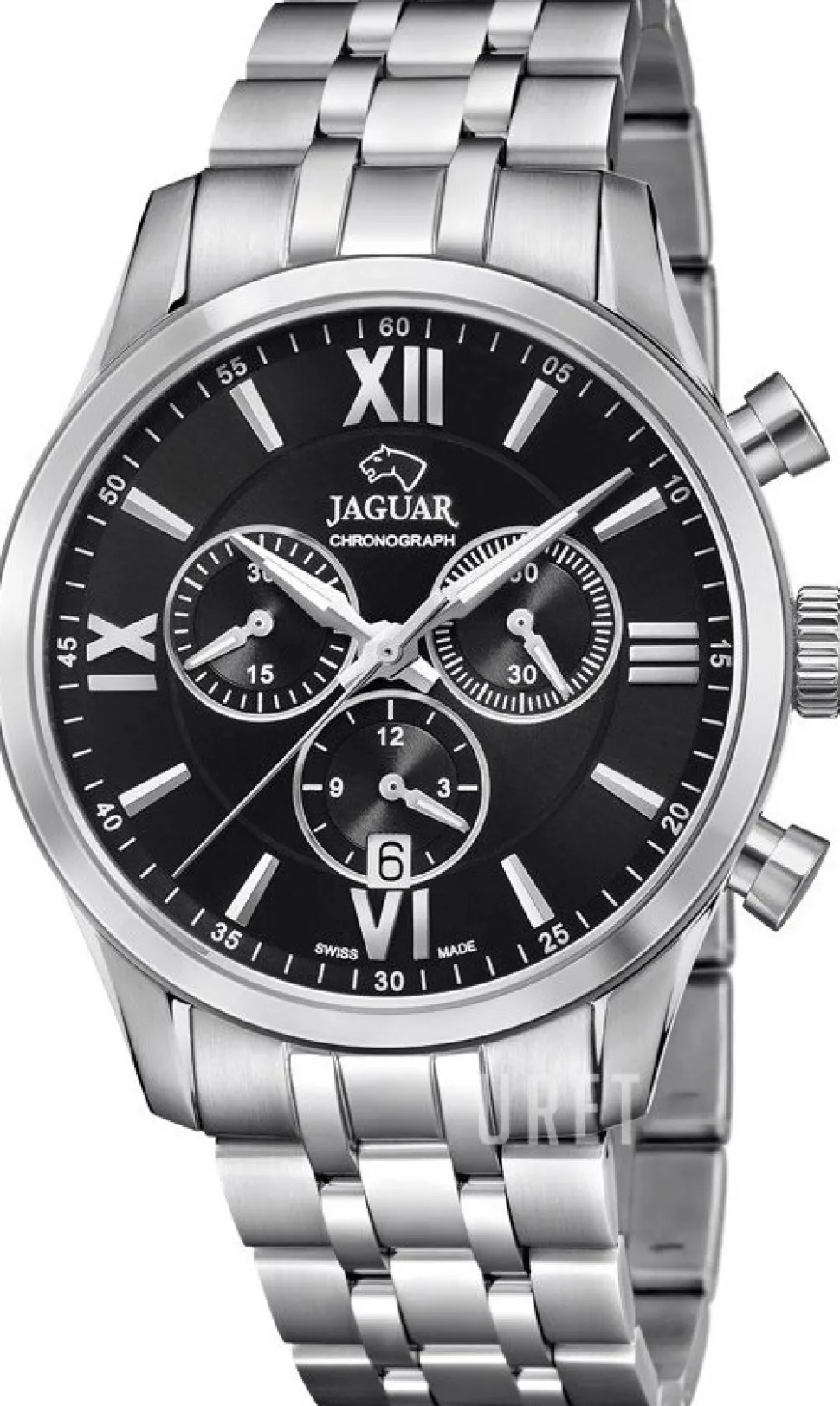 Acamar Svart/Stål Ø41.5 mm