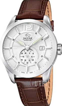 Acamar Vit/Läder Ø43 mm