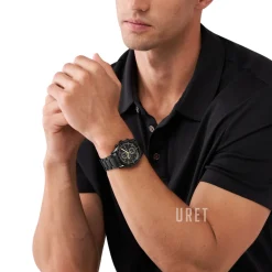 Accelerator Svart/Stål Ø42 mm