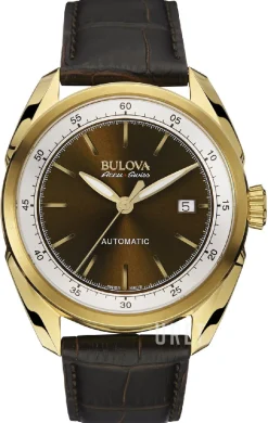 Accutron Brun/Läder Ø42 mm