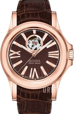 Accutron Brun/Läder Ø40 mm