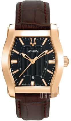 Accutron Svart/Läder