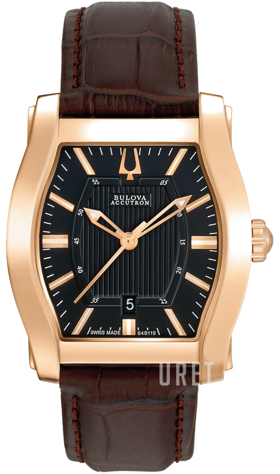 Accutron Svart/Läder