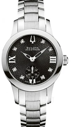 Accutron Svart/Stål Ø34 mm