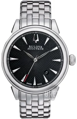 Accutron Svart/Stål Ø42 mm