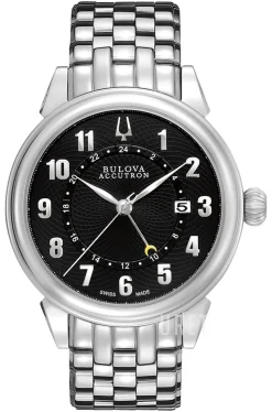 Accutron Svart/Stål Ø42 mm