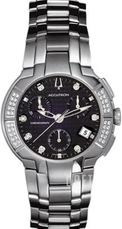 Accutron Svart/Stål Ø40 mm