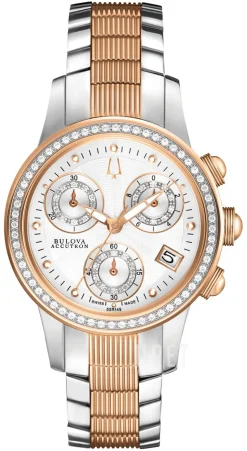 Accutron Vit/Stål Ø31 mm