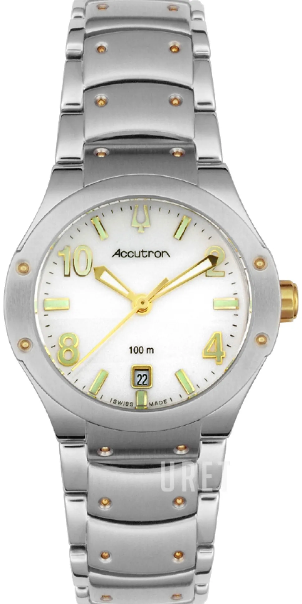 Accutron Vit/Stål Ø28 mm