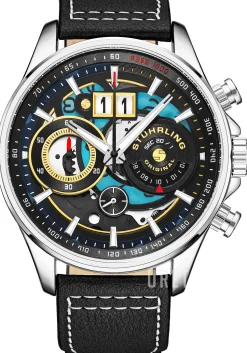 Ace Aviator Skelettskuren/Läder Ø45 mm