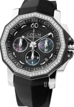 Admirals Cup Challaenger 40 Svart/Gummi Ø40 mm