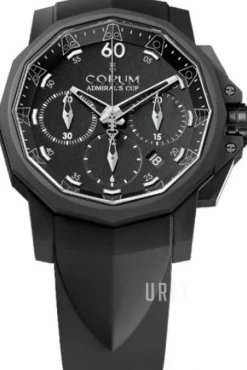 Admirals Cup Challaenger 44 Svart/Gummi Ø44 mm