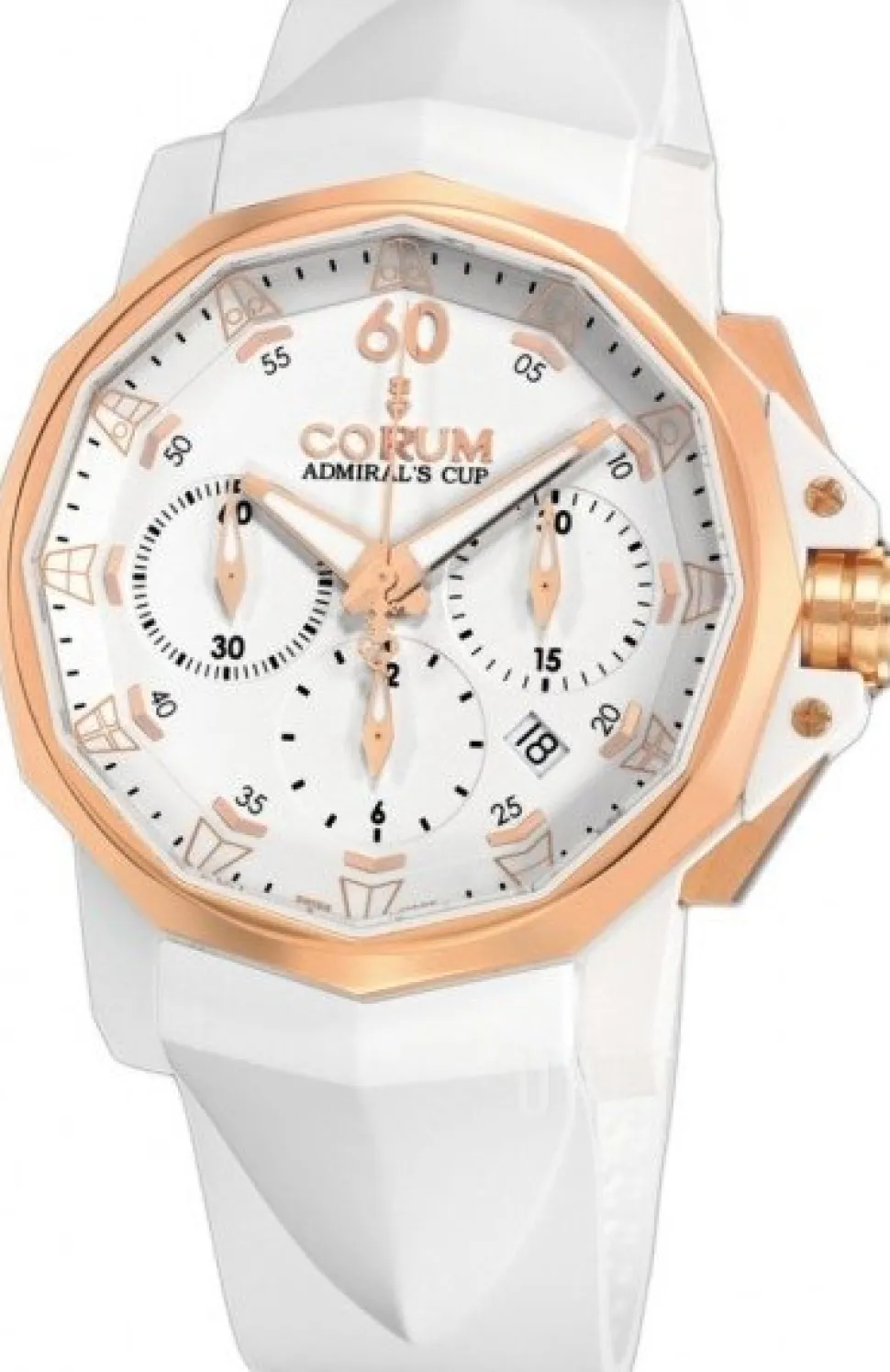 Admirals Cup Challaenger 44 Vit/Gummi Ø44 mm