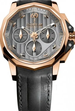 Admirals Cup Challaenger 44 Grå/Läder Ø44 mm