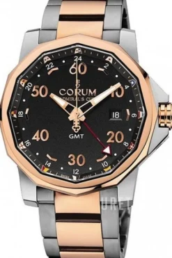 Admirals Cup Challaenger 44 Svart/Stål Ø44 mm