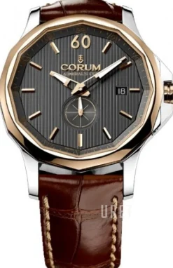 Admirals Cup Legend 42 Grå/Läder Ø42 mm