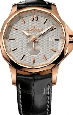 Admirals Cup Legend 42 Grå/Läder Ø42 mm