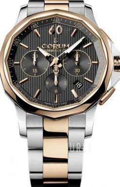 Admirals Cup Legend 42 Svart/Stål Ø42 mm