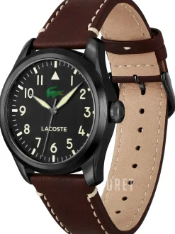 Adventurer Svart/Läder Ø42 mm