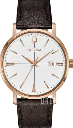 Aerojet Vit/Läder Ø39 mm