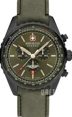 Afterburn Grön/Läder Ø42 mm