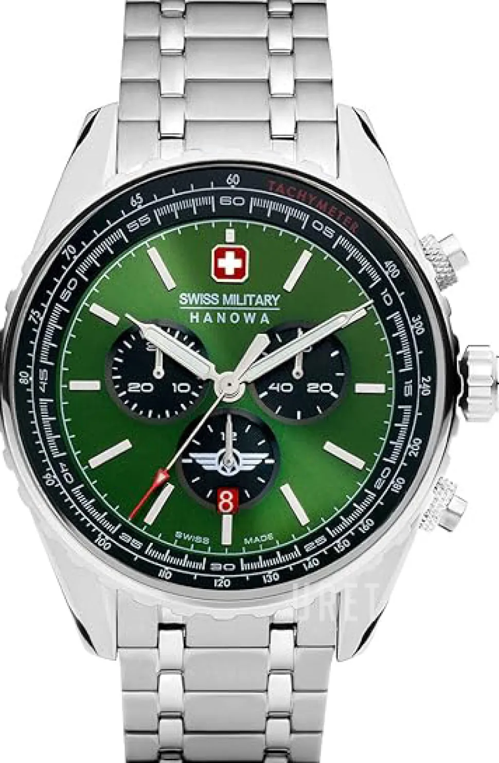 Afterburn Grön/Stål Ø44 mm