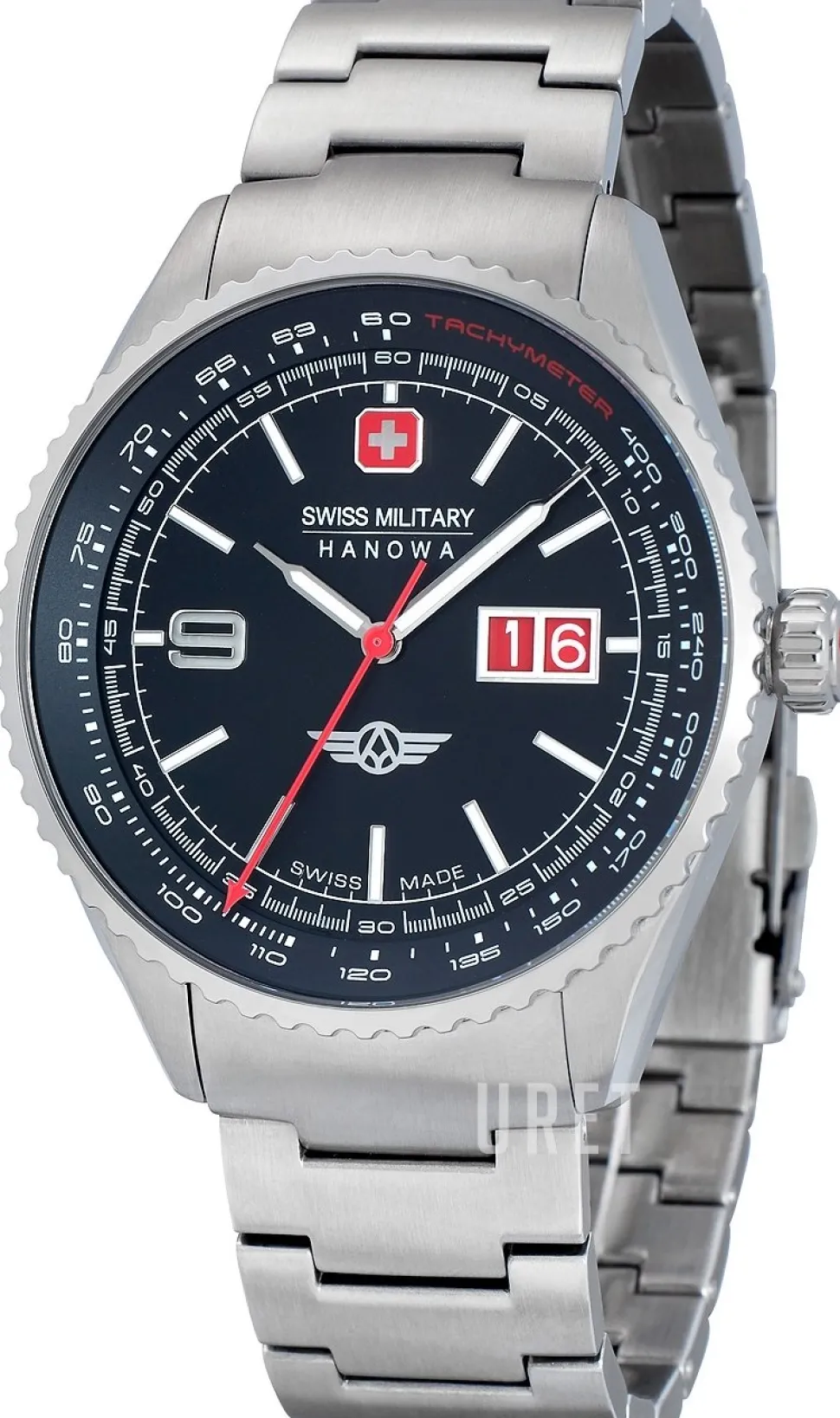 Afterburn Svart/Stål Ø43 mm