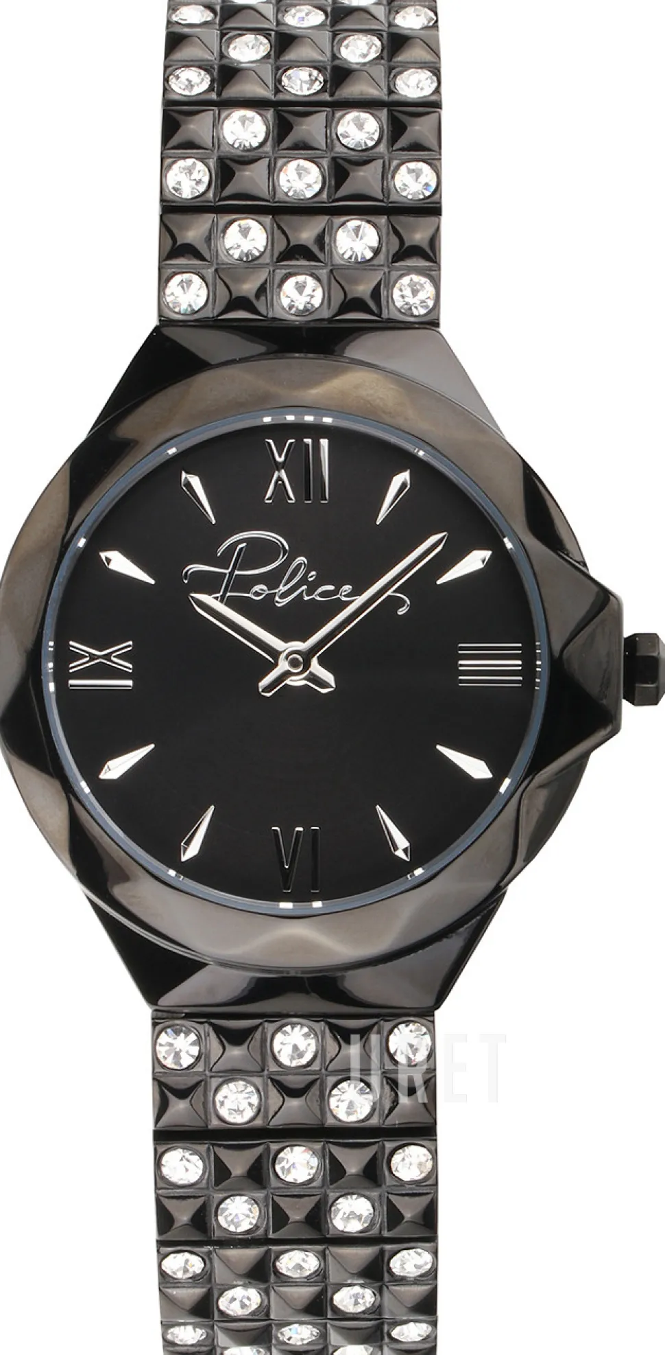 Agra Svart/Stål Ø34 mm