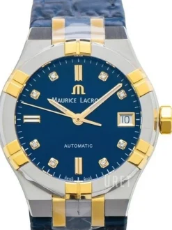 Aikon Blå/Läder Ø35 mm