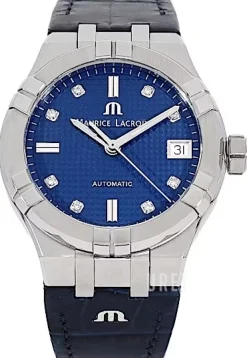 Aikon Blå/Läder Ø35 mm