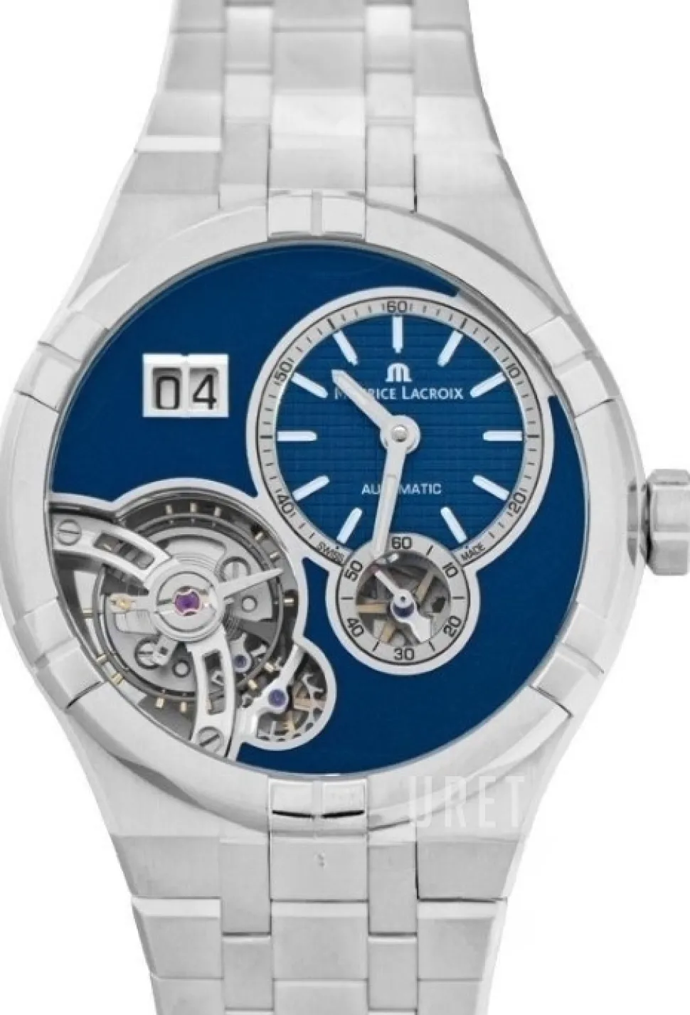 Aikon Blå/Stål Ø45 mm